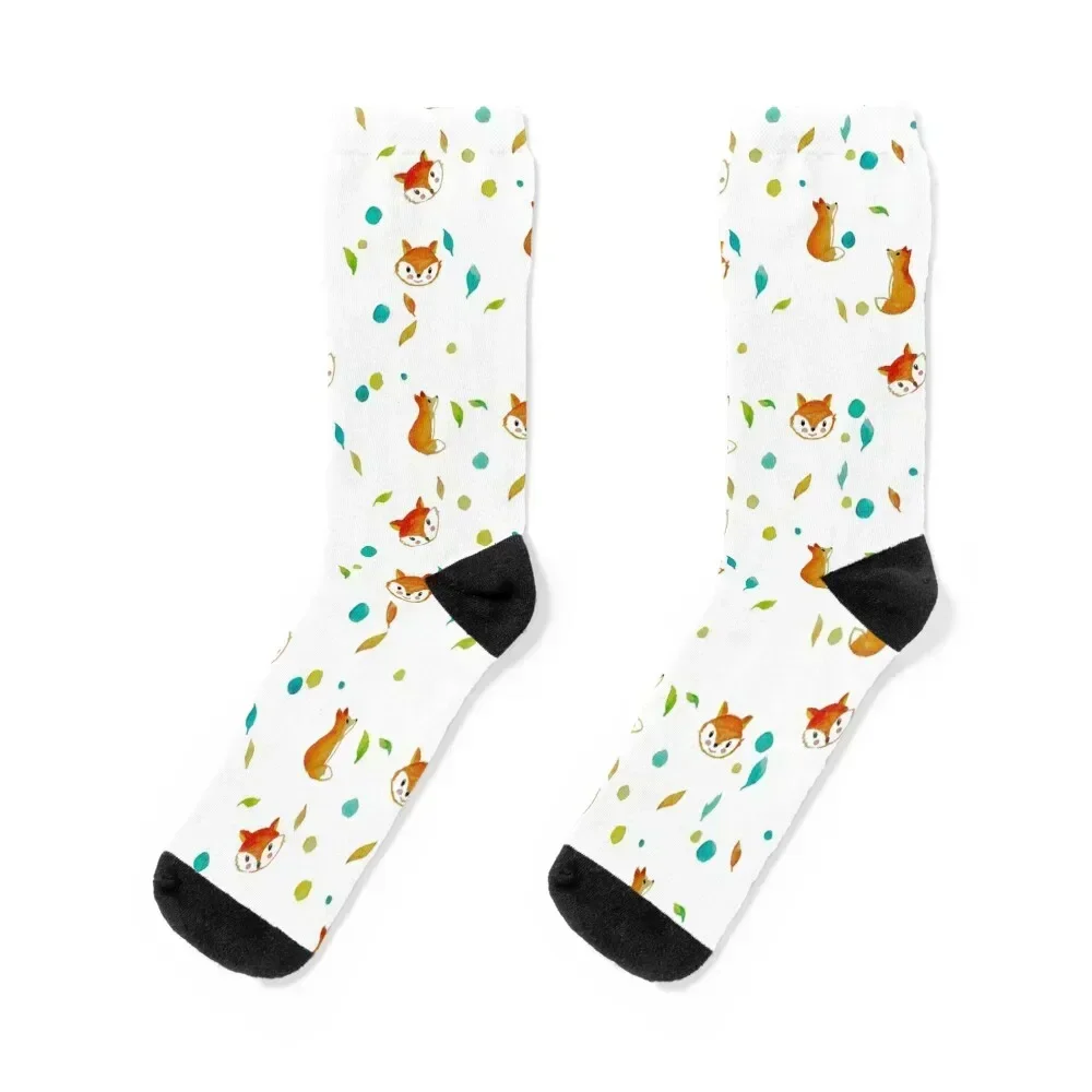 

The fox of the Little Prince Socks new in's cotton happy Rugby Socks Male Women's