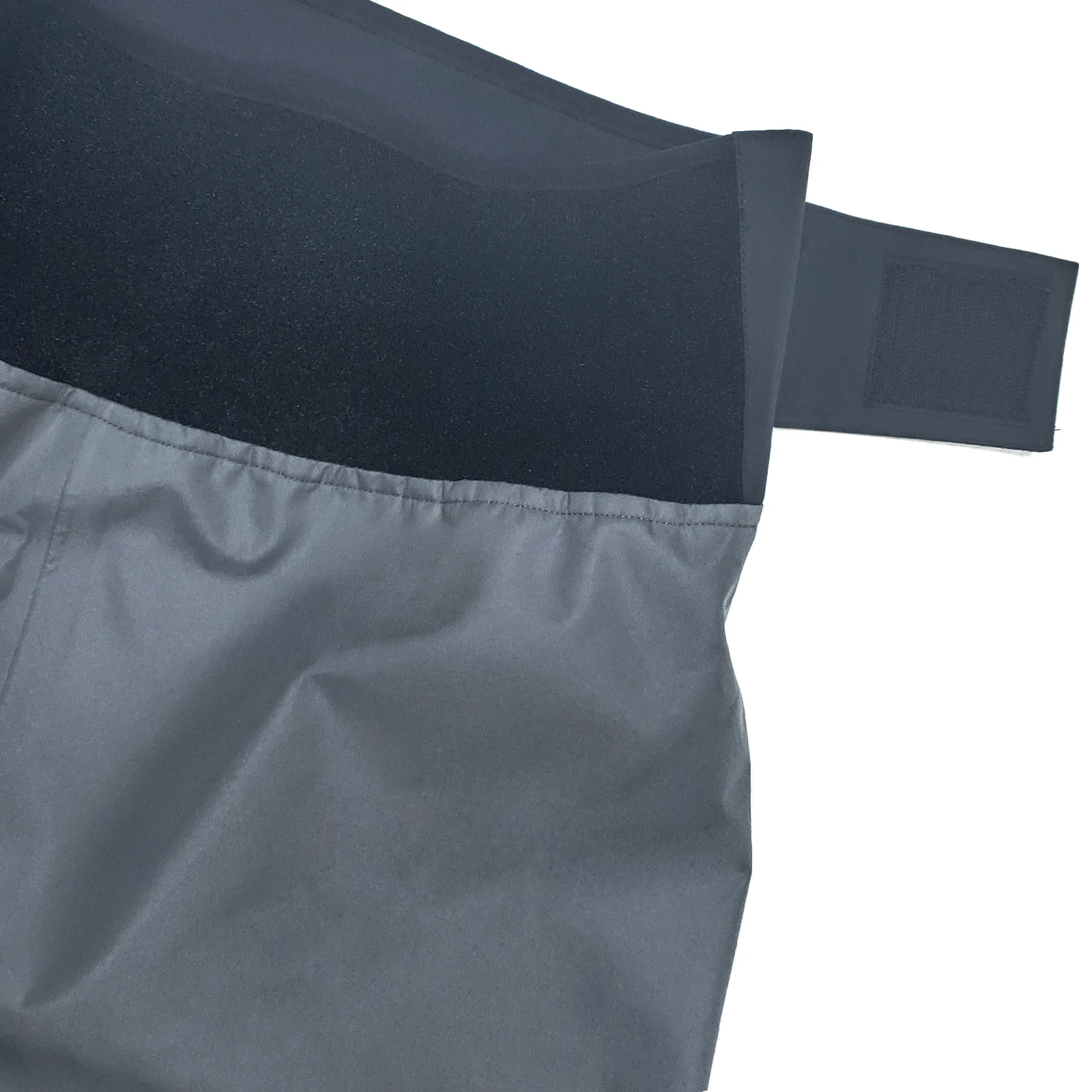 Dreilagige wasserdichte Angelhose für Herren, wasserdichte Hose mit hoher Taille, Socken aus dem gleichen Material, für kalte Tage, hohe Taille und – Detail 5