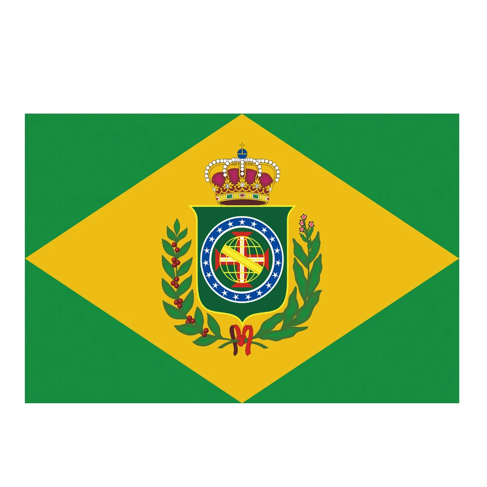 Flag Regent Prince of Brazil 3*5FT 90*150cm Flags Design Custom Indoor  Decor Banners  Polyester UV Resistance  Double Stitched