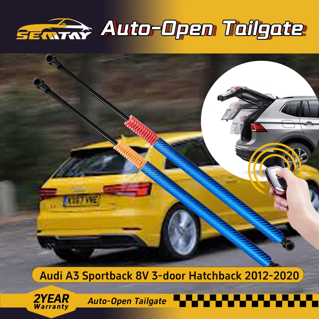 

Автоматические амортизаторы SEMTAY с пружиной для багажника A3 Sportback 8V 3-дверный хэтчбек 2012-2020, задние опоры для подъема крышки багажника