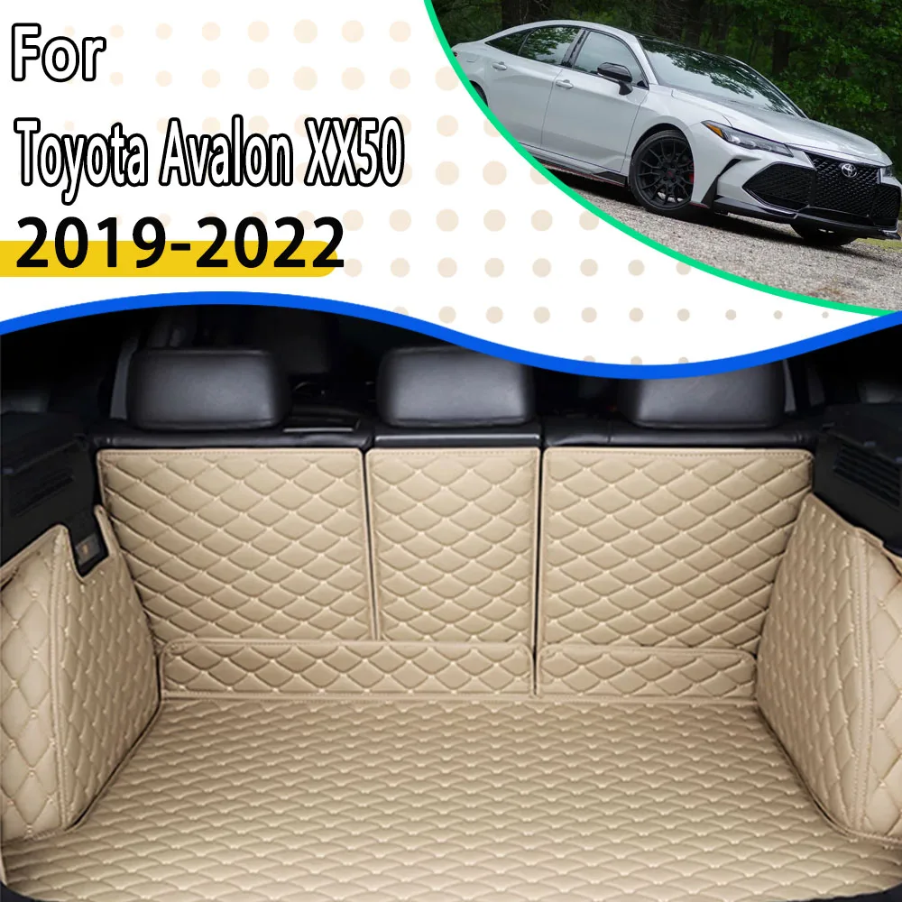 

Автомобильный коврик для задних багажников для Toyota Avalon XX50 2019 2020 2021 2022, противогрязные накладки, автомобильные задние коврики для багажника, поднос, ковер, грязевые автомобильные аксессуары