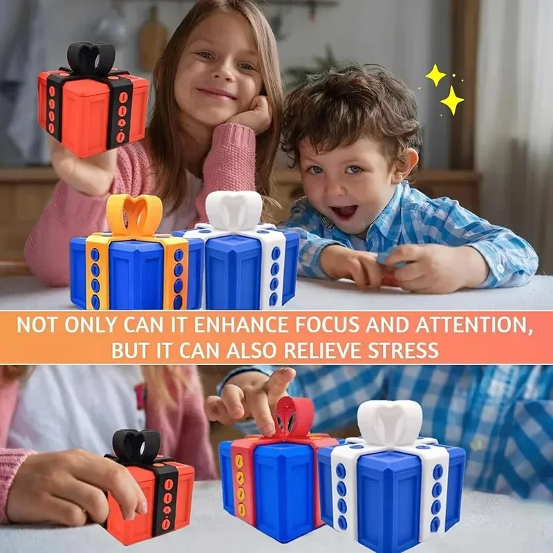 Vervelende geschenkdoos met schroeven Grote vervelende geschenkdozen Prank Schroefdoos 3D-geprinte beeldjes en miniaturen Kaartcontainer Cadeau