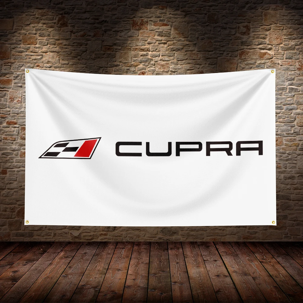 3x5 Ft C-Cupras Racing  Flag Polyester Printed Car Flags for Room Garage Decor