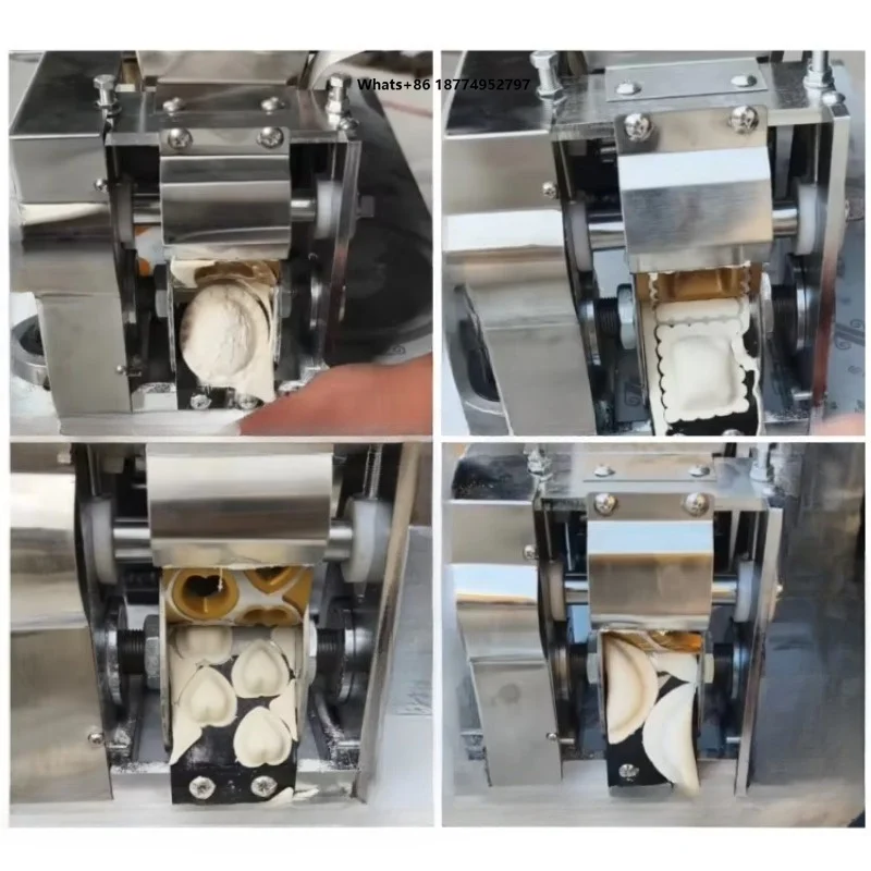 Commercial Jamaican Patty Big Empanada Machine Pie Maker Pierogi Machine Samosa Ravioli Automatic Gyoza Dumpling Making Machine