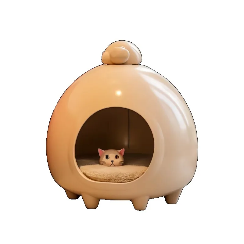 3D Printed Eco-friendly Material Circular Breathable Pet Cage Dog and Cat House for Pet Toys and Supplies