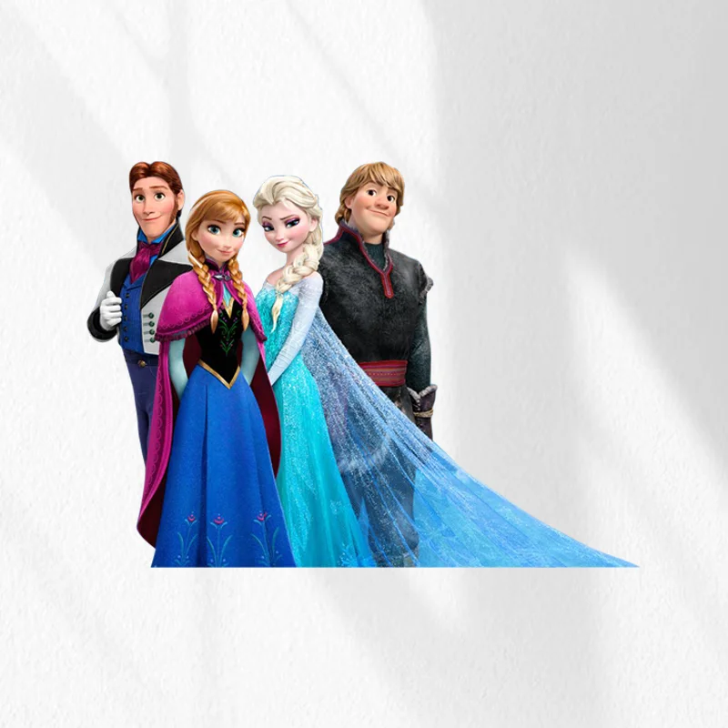 

Frozen Car Stickers Creative Cartoon PVC Decals Waterproof for Motorcycle Body Helmet Car Front Window Decor Stickers