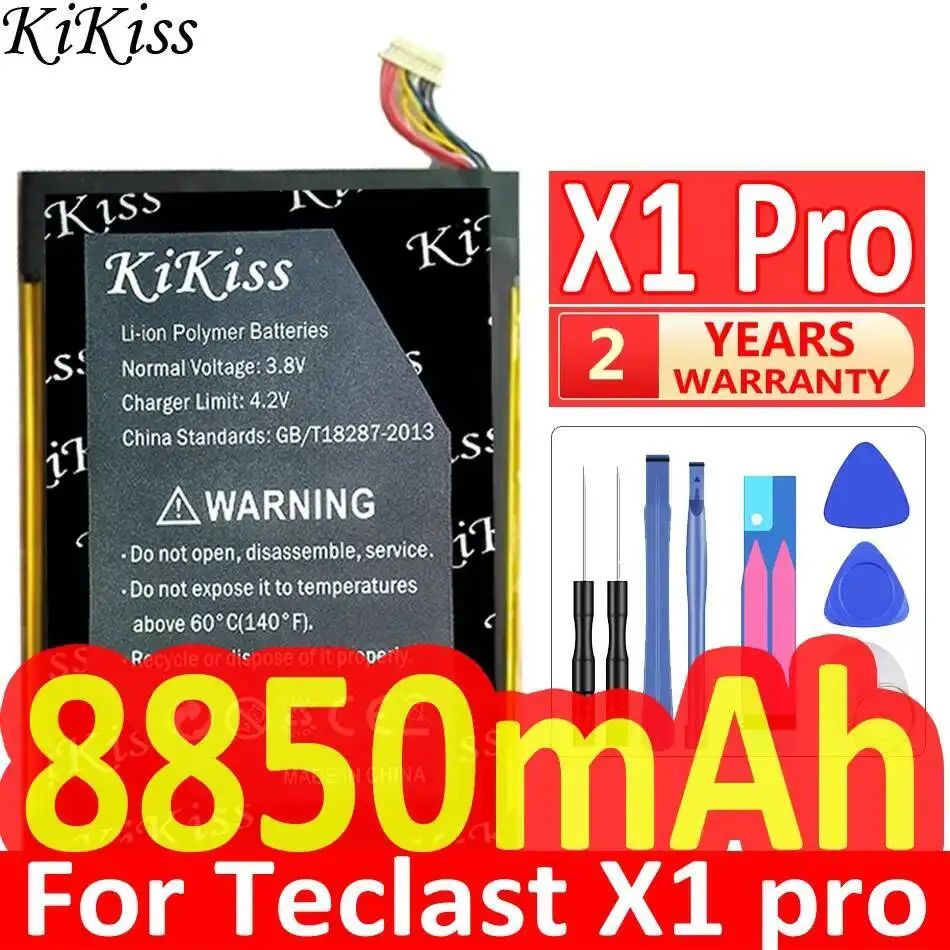 For Teclast X1 Pro Reliable Power Supply 8850Mah Tablet Battery High-Efficiency