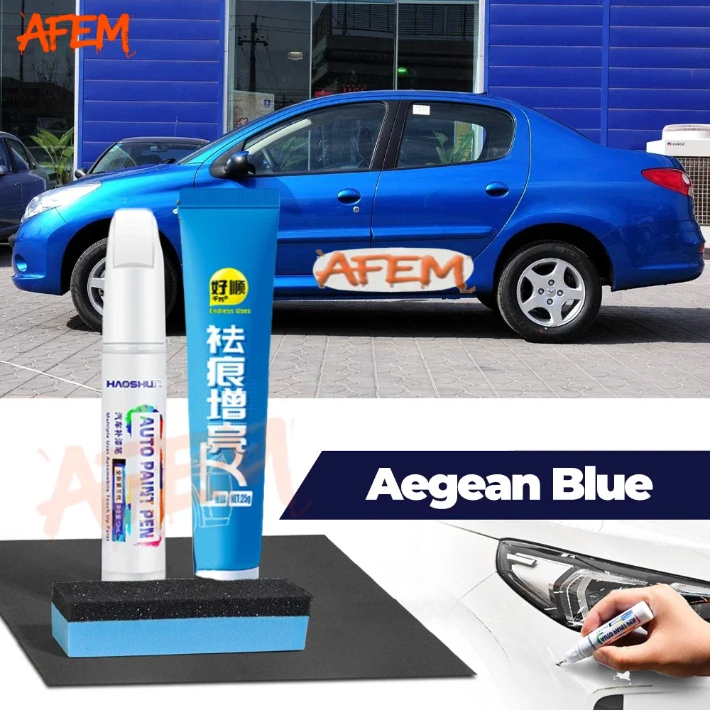 Car Touch Up Paint Pen Scratch Repair Scratch Remover Wax Paint Care For Peugeot 206 1998-2013 2012 2011 2010 2009 2008 2007