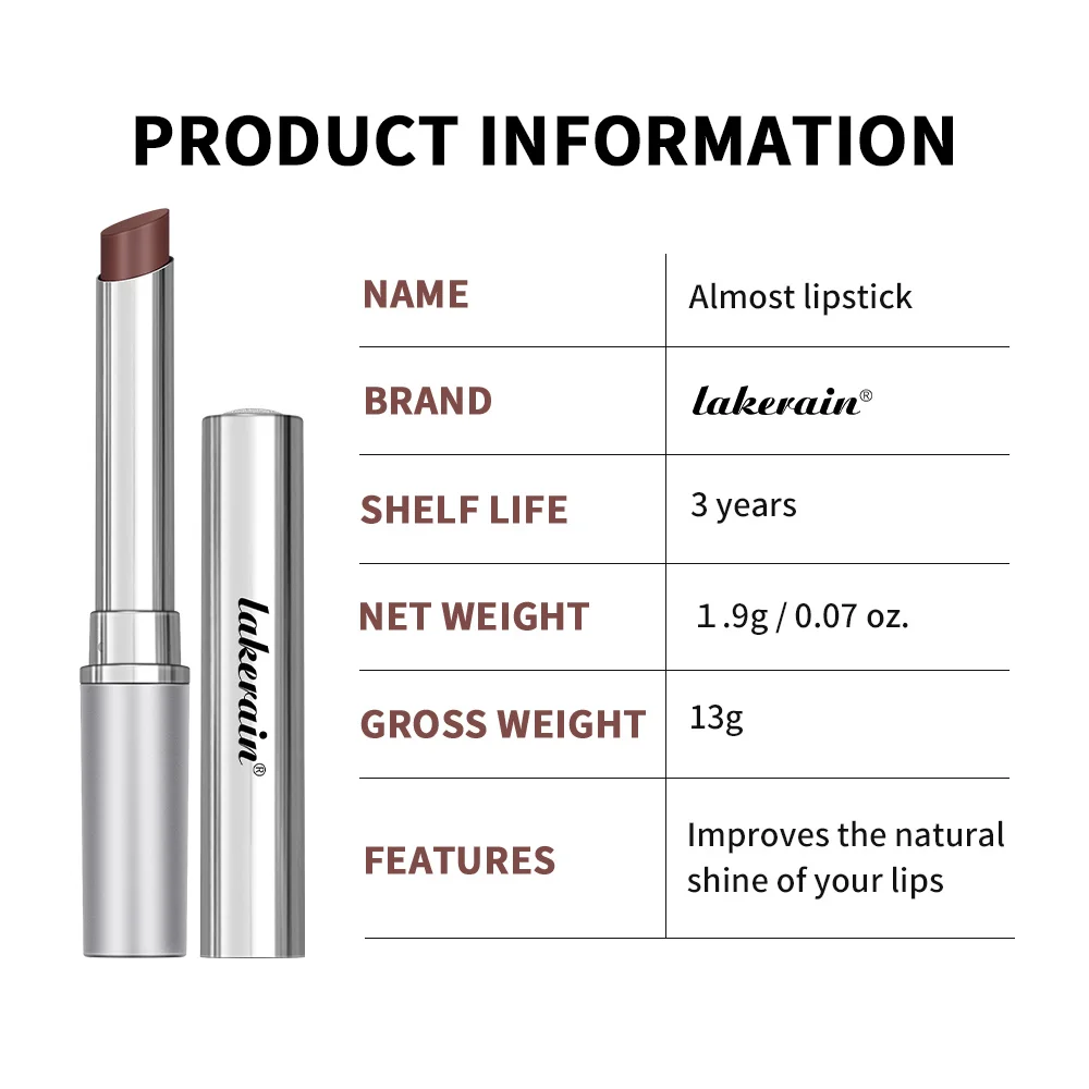 بلسم الشفاه بالعسل الأسود من Lakerain، أحمر شفاه مرطب بالعسل الأسود، بلسم شفاه ملون للعناية بالشفاه الوردية اللامعة #6