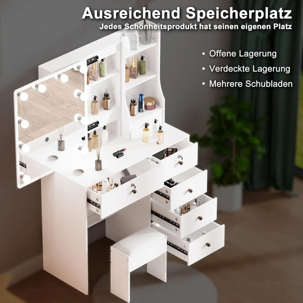 Набор обеденных столов с прямоугольной стеклянной столешницей на 4 человек с белыми кожаными стульями, кухонный обеденный набор 51, идеально подходит для современных столовых