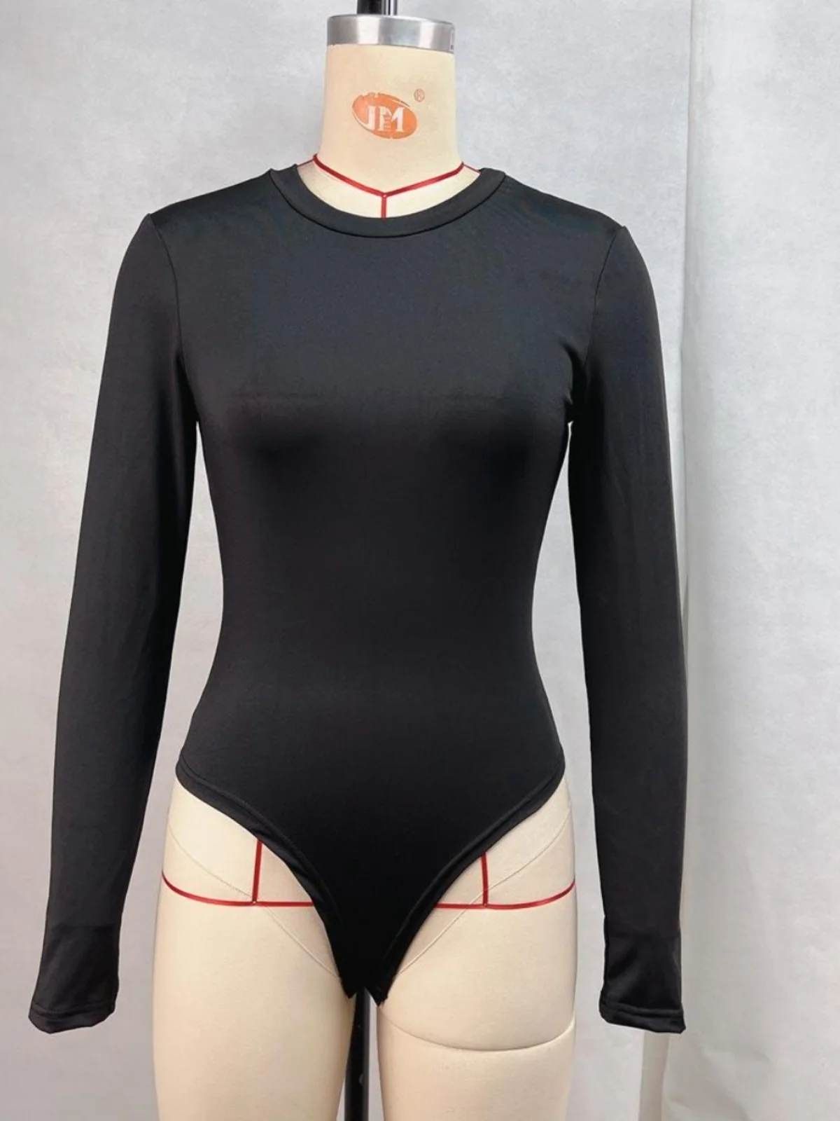 

Женское боди Street Sle Long Sve Slim Fit для танцев и йоги, однотонное сексуальное осенне-зимнее модное повседневное онлайн-комбинезон...