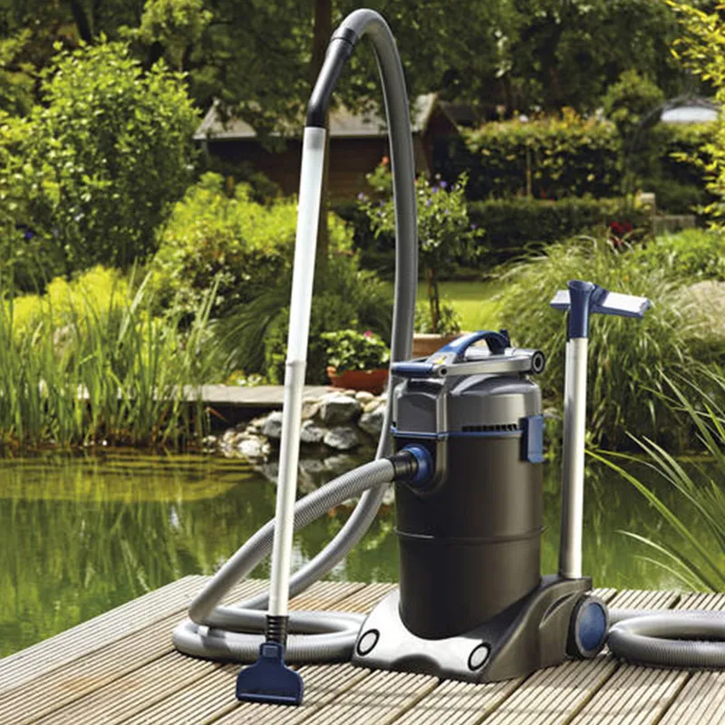 Limpiador de piscinas para fondo, sedimentos, excrementos de peces, algas, musgo, arena y piedra, aspiradora