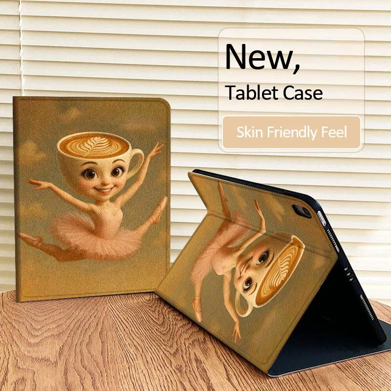 

Balerina Capucina Popular Art Gift For iPad Pro Air Mini 2 3 4 5 6 7 7th 8th 9th 10th 11th 10.2 9.7 10.5 11 12.9 13 Tablet Case