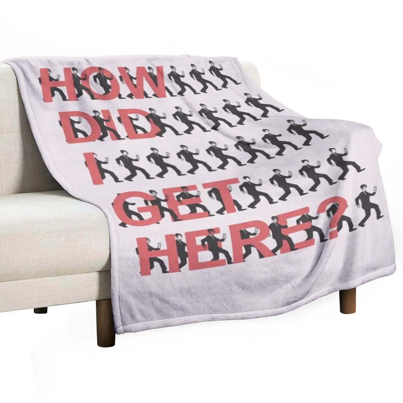 Inspired By Talking Heads Once In A Lifetime American Rock Band David Byrne Throw Blanket Luxury Throw Camping Baby Blankets