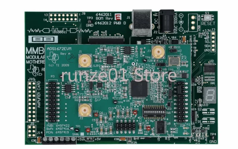 Voorraad ADS1672EVM-PDK Ads1672 Prestatie Demonstratie Kit Bottom Board Ontwikkeling Board