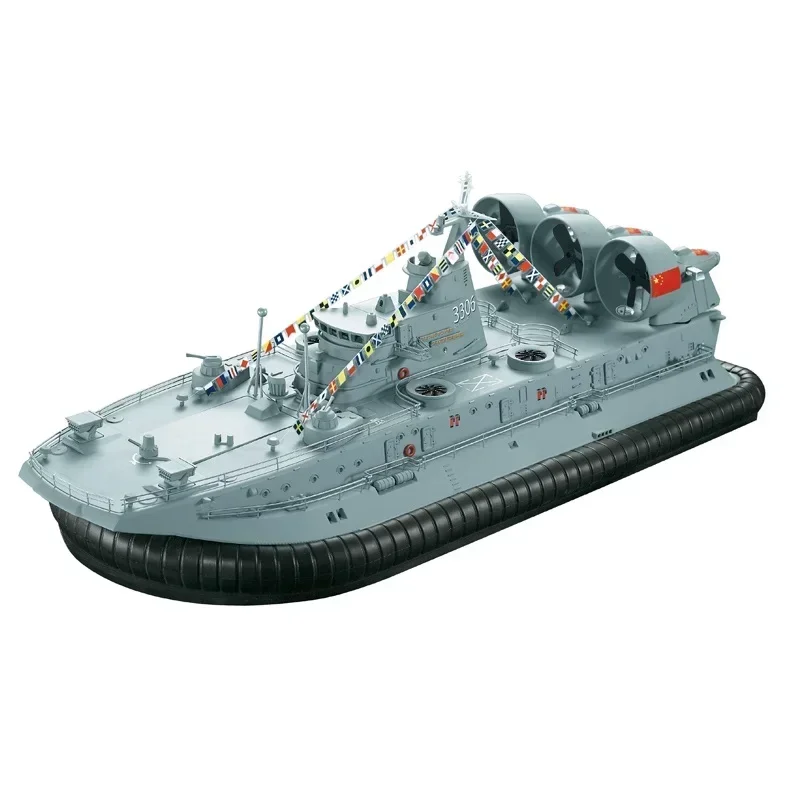 HG RC Hovercraft 1/110 C201 Clase ZUBR LCAC Barco de aterrizaje Modelo de barco multifunción