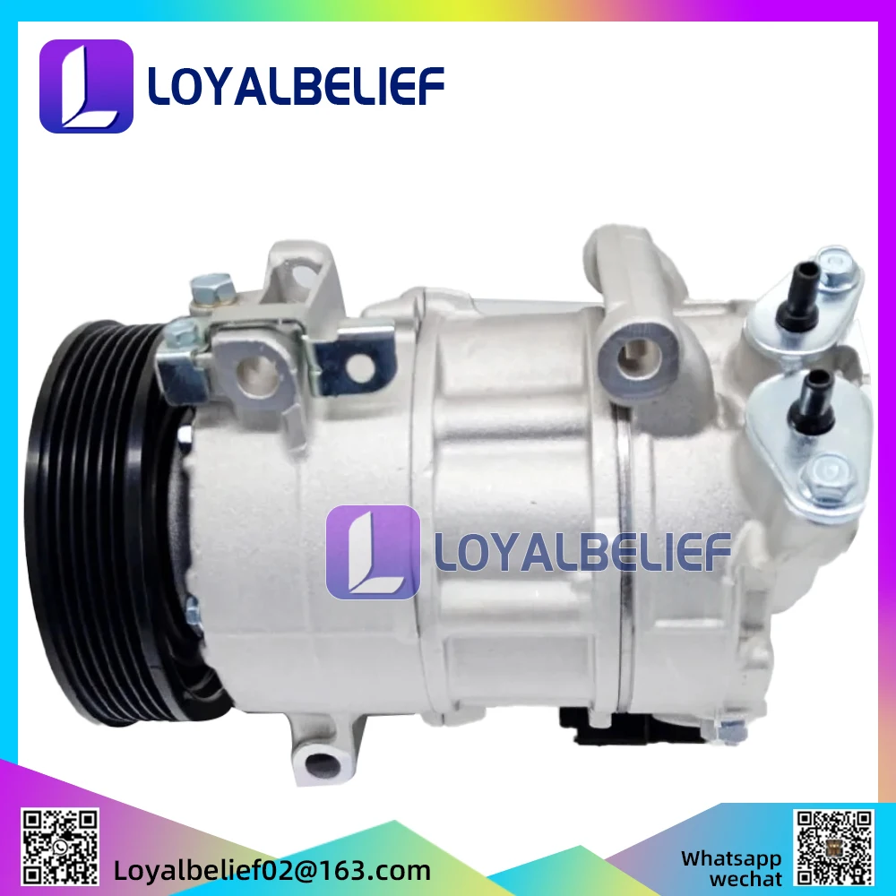 Compressor AC para Peugeot 308 3008 RCZ Citroen C4 DS4 DS5 1.4 1.6 6SEL16C 447150-0220 447260-1930 447190-8122 9659855880 6453WH