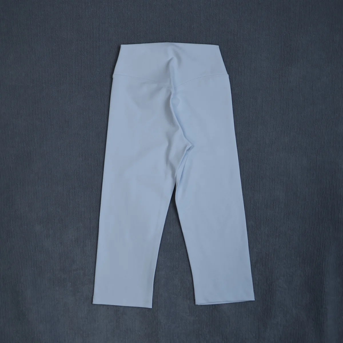 Ctenkevet Hochtaillierte 3/4-Yoga-Hose für Damen, Sommer-Hüftliftende Capri-Leggings, Fitness-Sweathose, Sportmode für Frauen – Detail 22