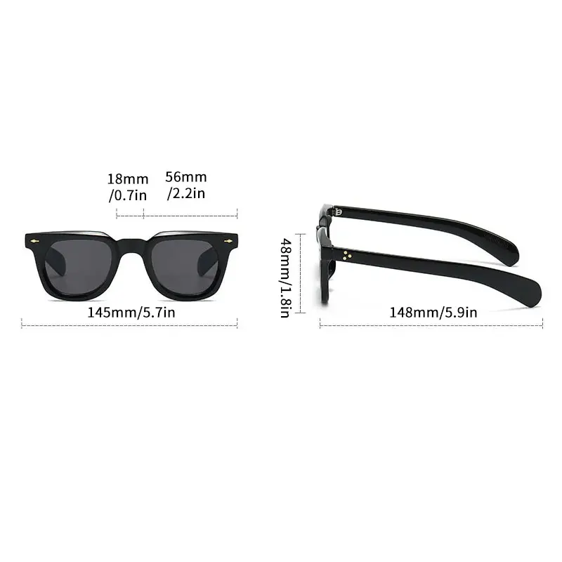 Trendy Round Sunglasses for Women Men 90s Retro Vintage Classic Fashion Round Frame Sun Glasses image 6