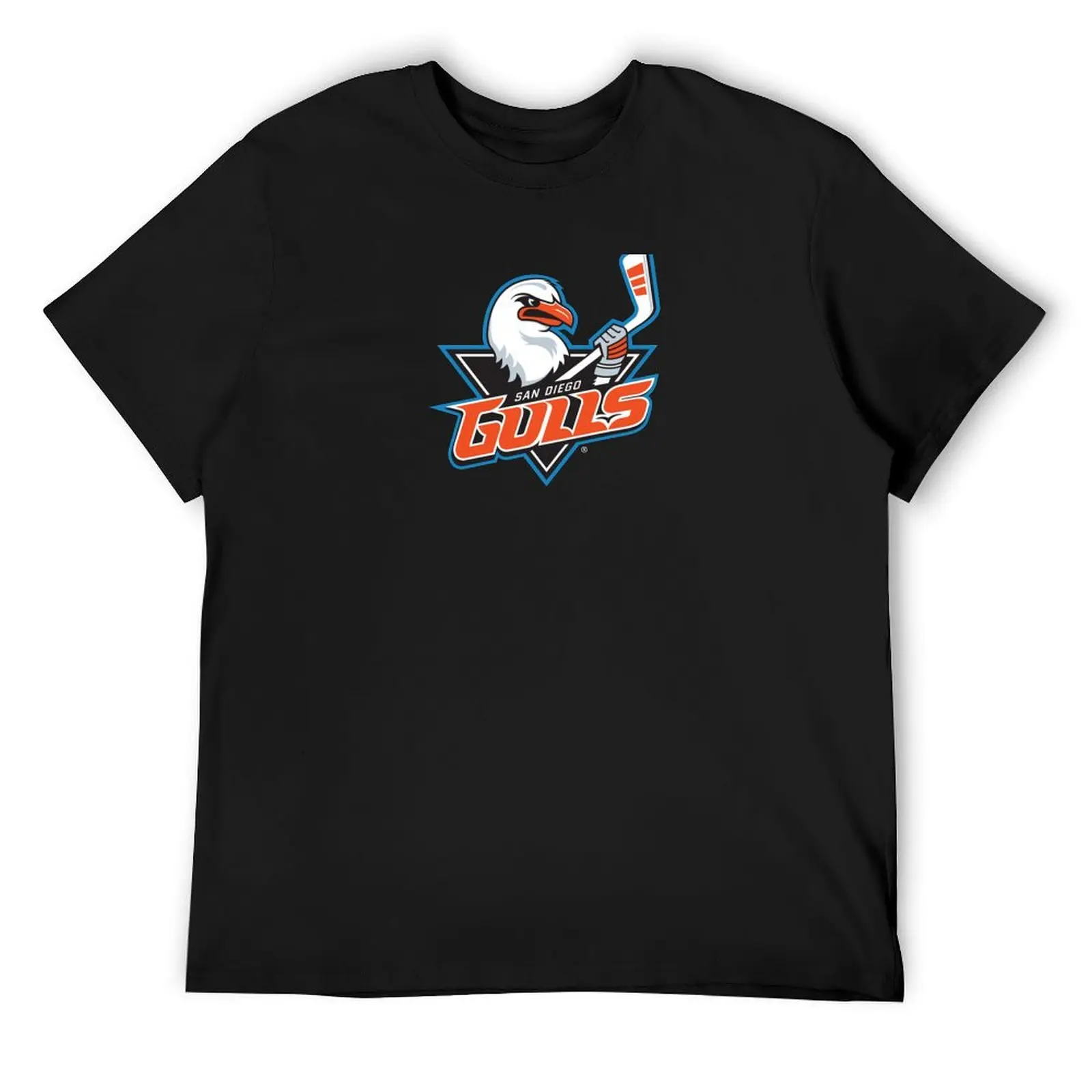 San Diego Gulls logo T-Shirt rapper graphic tees funny costumes blanks plain mens t shirt graphic