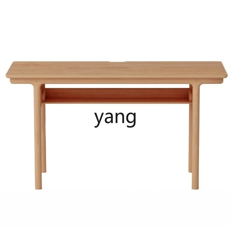 

LH solid wood to corner desk cabinet computer writing desk household small apartment Nordic simple