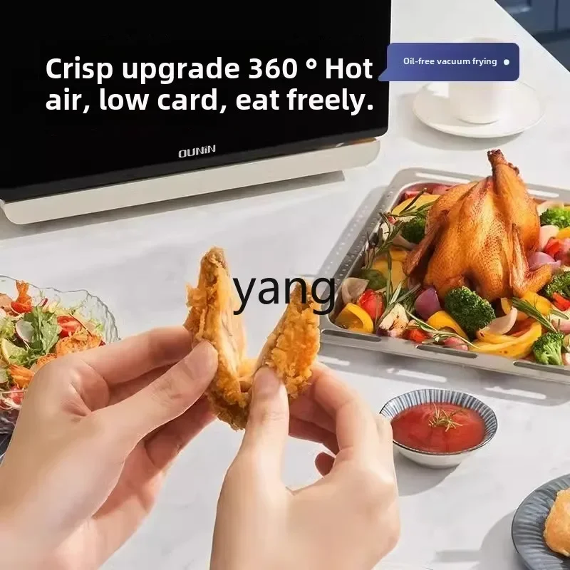 CX frying and steaming oven all-in-one machine desktop household 24-liter large-capacity steam electric oven