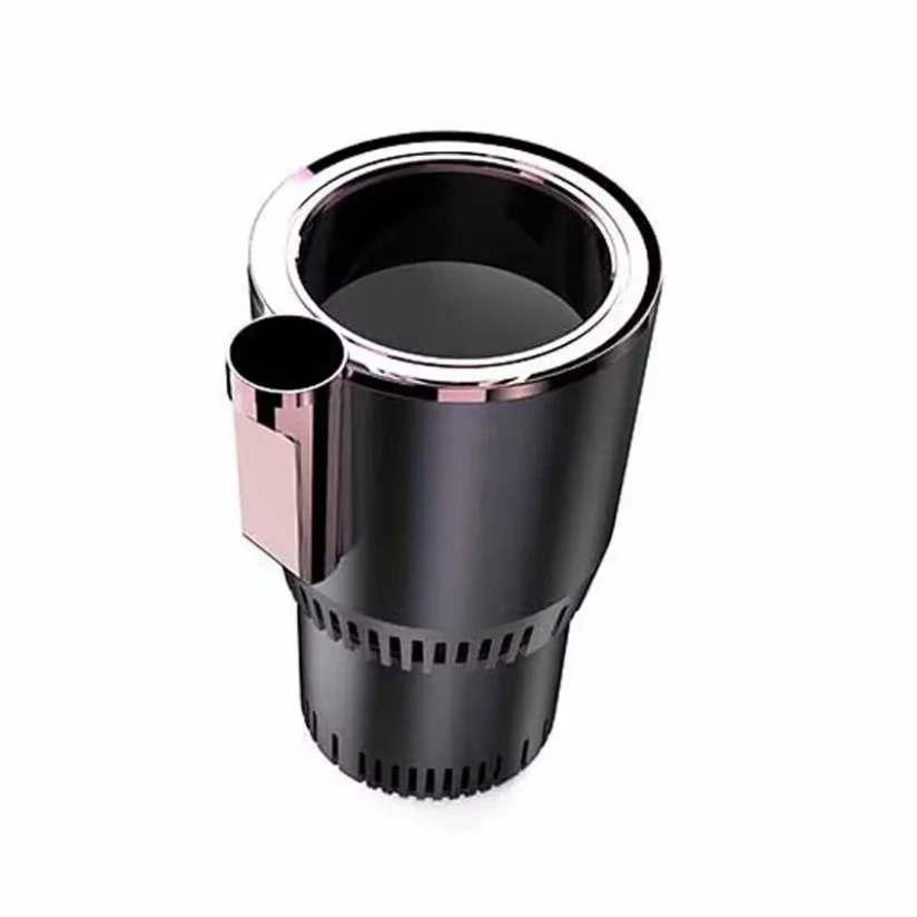 2-in-1 Smart Cooling Heating Car Cup Holder Intelligent Hot and Cold Cup Holder Mini Car Refrigerator Office Cooling and Heating image 5