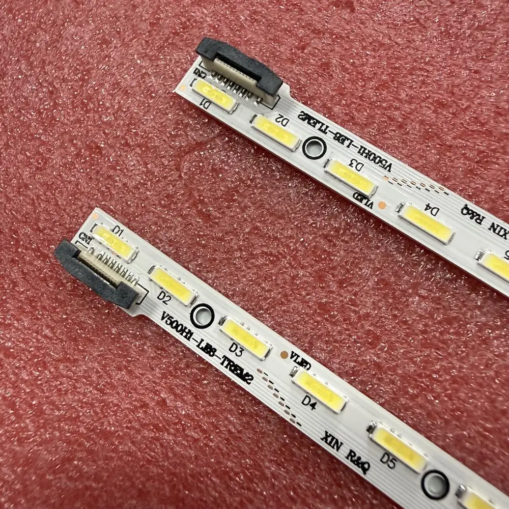 Tiras LED para Sharp LCD-50V3A LC-50A11A LC-50LE650U LC-50LE652V LC-50LE752V 50 LT335 LE50UHDE5691TBAA LE50UHDE5691T V500HK1-LE6