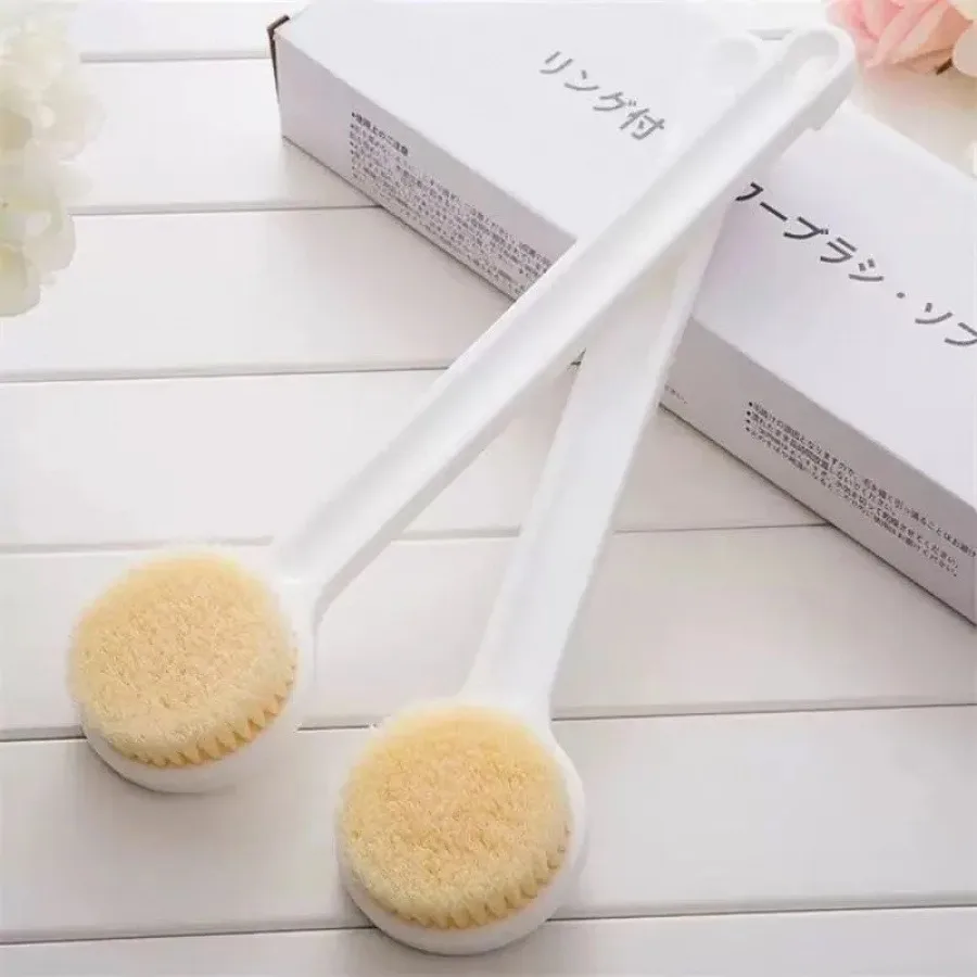 

2pc Long-handled Bath Brush | No need for help to scrub your back, deep cleansing with less effort