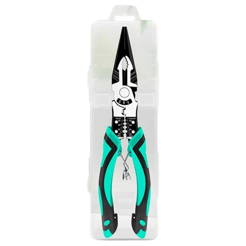 

Electrician Stripping Pointed Nose Plier Tool With Comfortable Grip Handle for Wire Cutting Stripping Efficient Handling