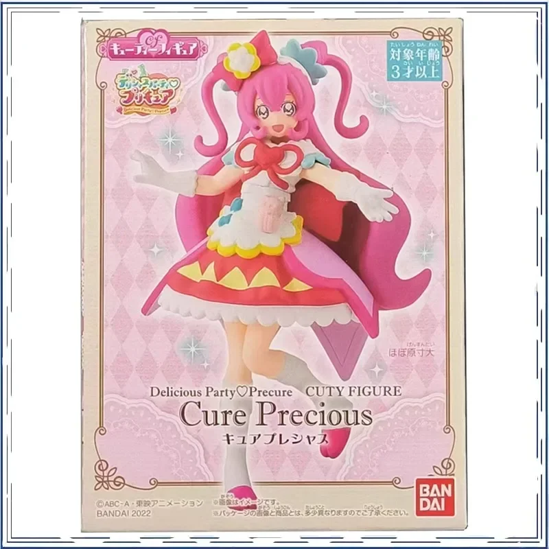 BANDAI Anime Pretty Cure Cure Melody Cure Yum-Yum Christmas Gifts or Collection Genuine Action Figure Model Toys in Shelf