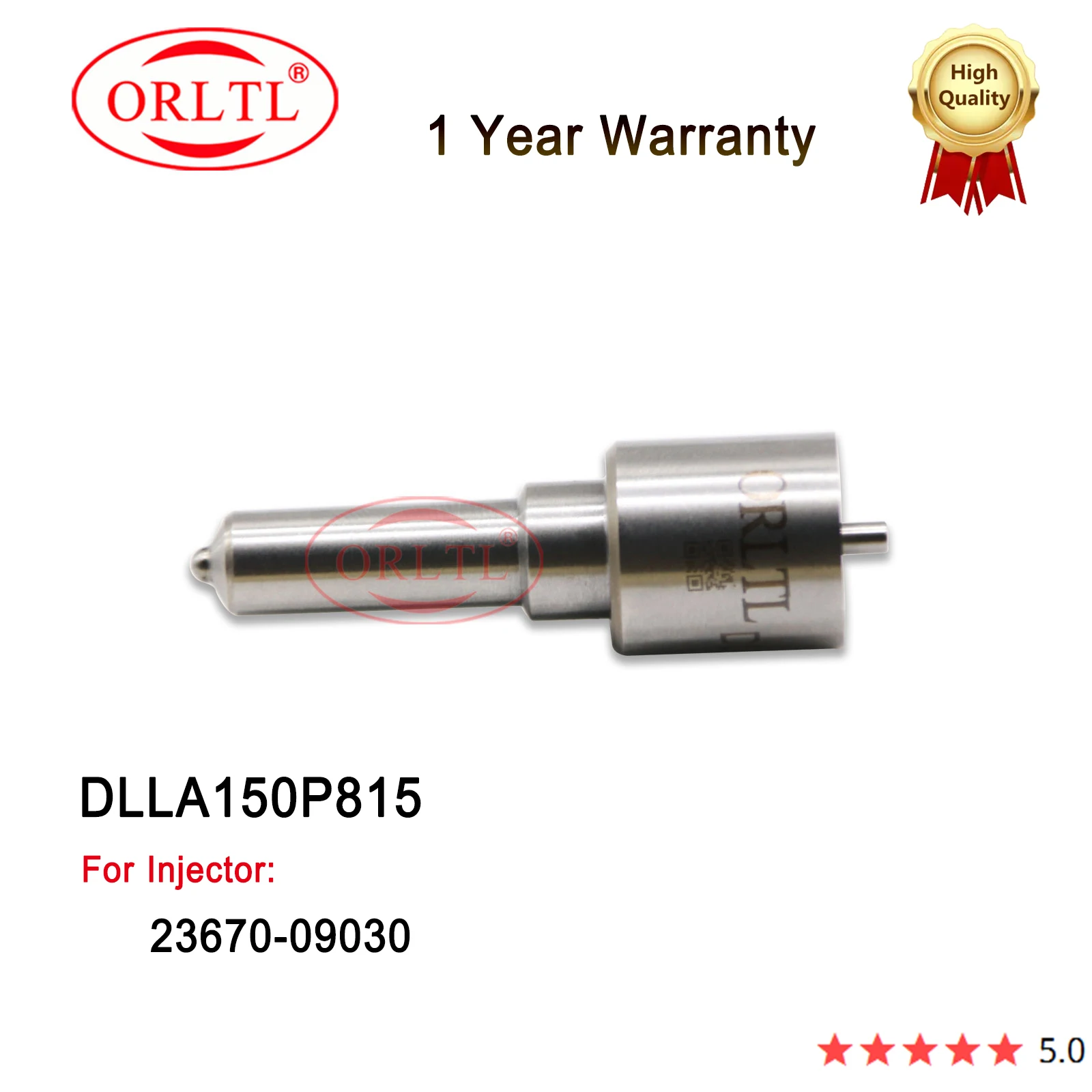 

23670-09030 Common Rail Injector Nozzle Tips DLLA150P815 093400-8150 For DCRI107580 095000-7580 095000-7581 095000-758#