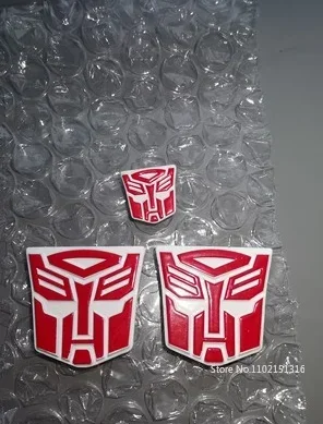 3D Alloy Metal Decepticons Autobots G1 Shoulder Logo Car Logo for MPP10 Commander Tranformer Toys Stickers