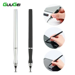 GUUGEI-lápiz óptico 2 en 1, lápiz capacitivo Universal de doble cabeza para Ipad, teléfono Android, dibujo de pantalla táctil, lápiz inteligente