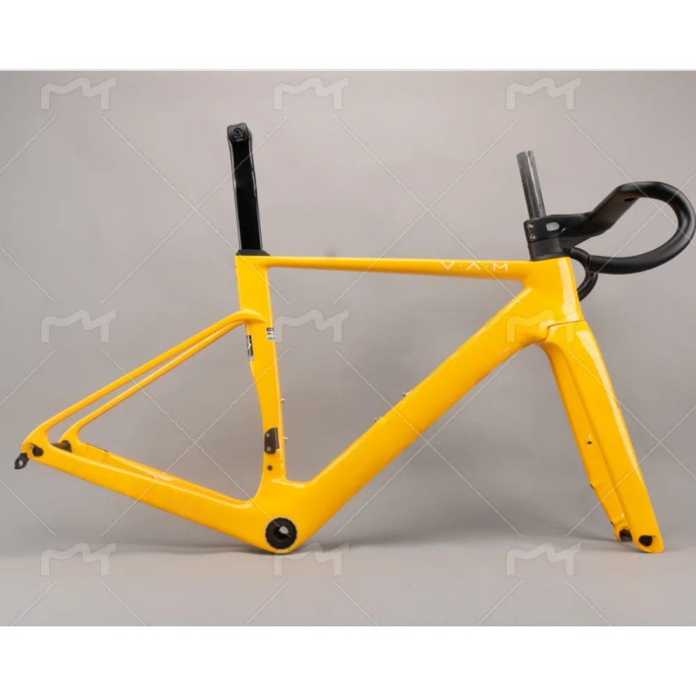 

Yellow OSTRO VAM Carbon Bike Frames 2.0 Road frameset Bicycle Frameset Ultralight Bicycle Frame T47 753951