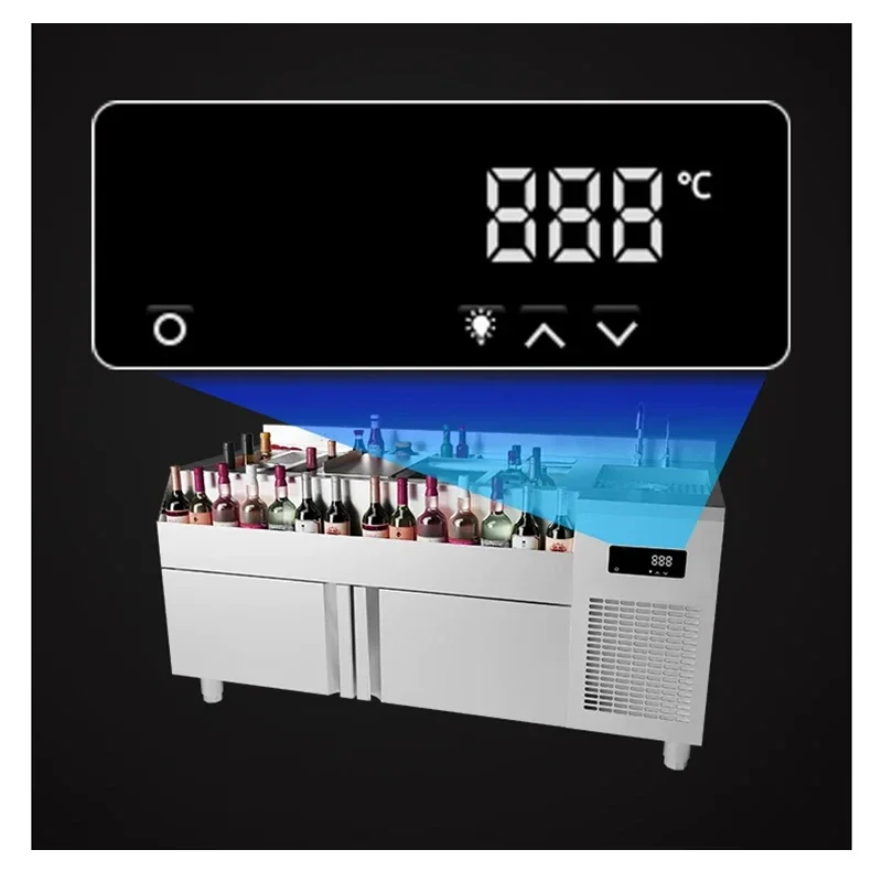 

Custom Bartending Counters Professional American-Style Bar Furniture Bar Cabinets and Accessories Steel Bar Counters(Customized)