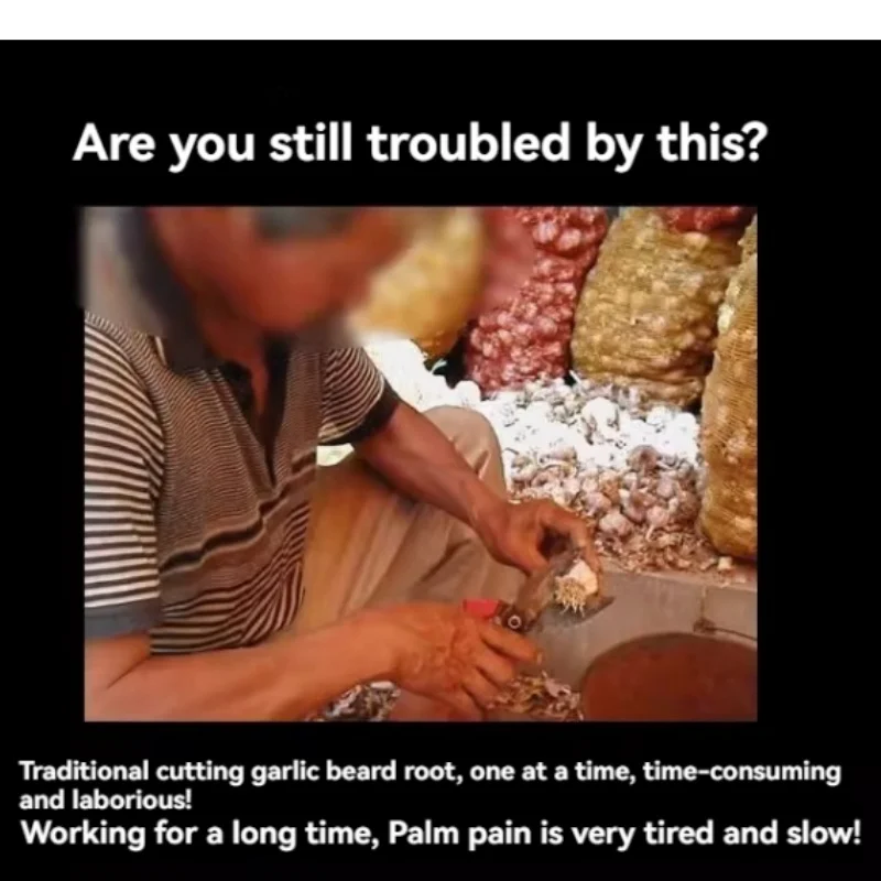 Garlic Roots Cutting Must Cut The Root Electromechanical Cutting Rod Electromechanical Cutter