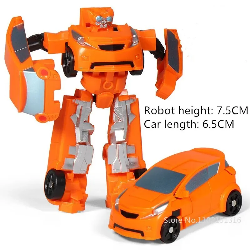 Mini Transformatie Robot Speelgoed Automodellen 2-in-1 Vervormde Auto Speelgoed Robots Kit Actiefiguren Kinderen Educatief Speelgoed Geschenken