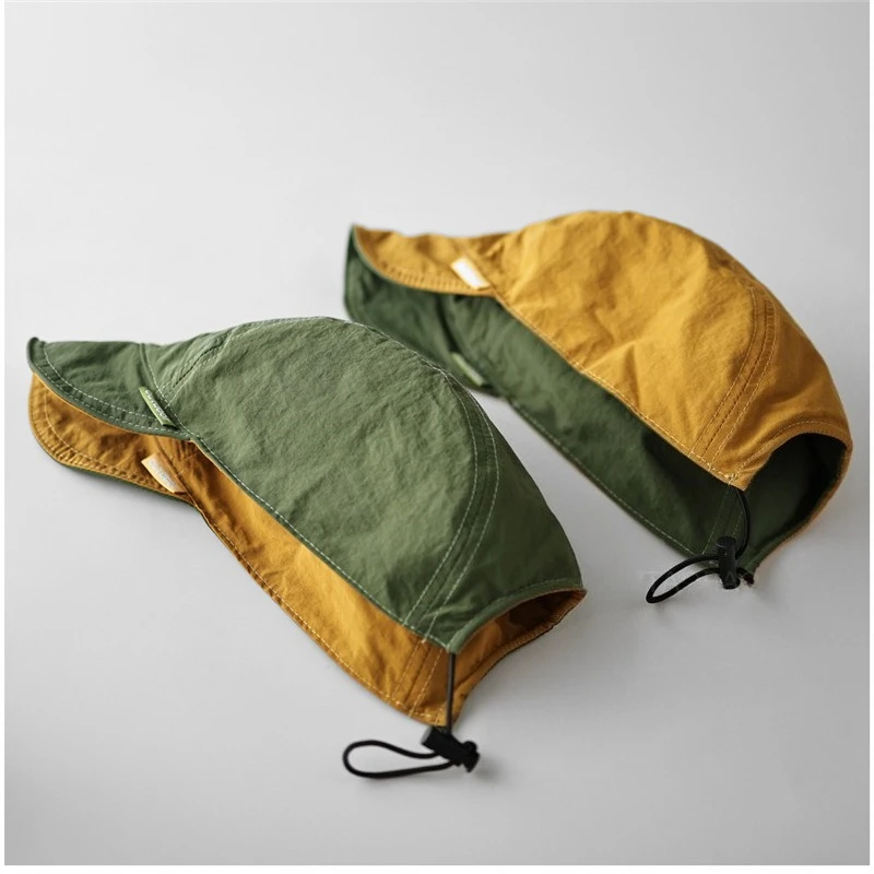 Summer Quick-Dry Foldable Sun Hat - Reversible Design, UPF50+ Protection for Cycling, Running, Hiking & Outdoor Activities