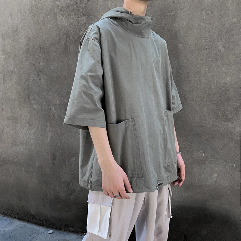 

Мужские худи с капюшоном Spider Fall, антибактериальные, с несколькими молниями, свободного кроя, повседневные, уличные, термо, простые, удобные, шерстяные