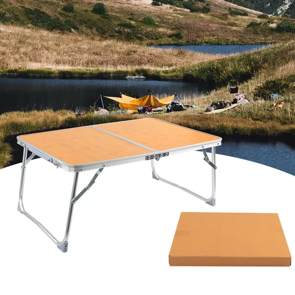 

Camping Portable Folding Table Outdoor Aluminum Alloy Table Foldable Lightweight Small Table for Fishing Picnic Beach Furniture