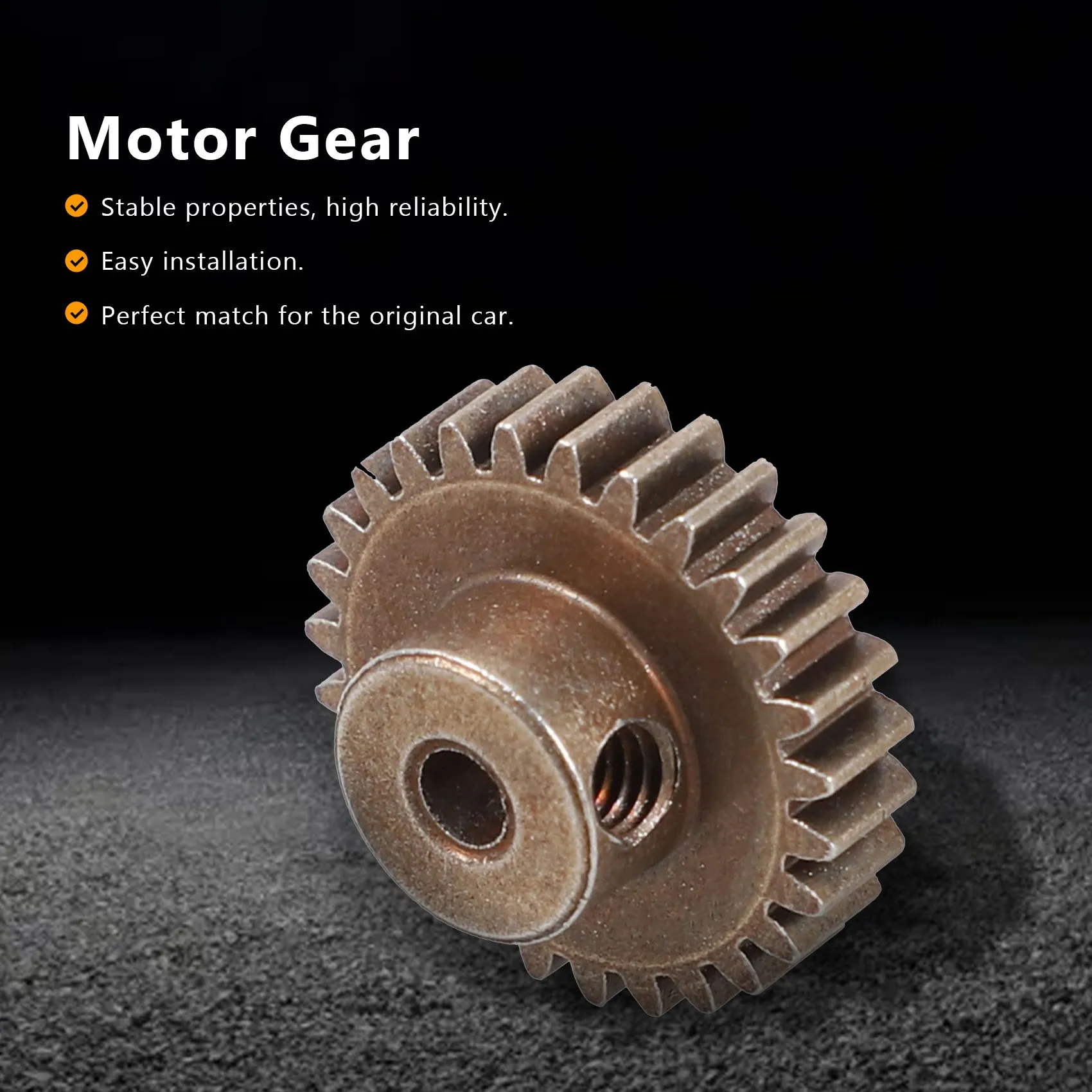 Nouvelles pièces de mise à niveau d'engrenage de moteur en acier 27T pour Wltoys 144001 124019 124018 A959-B A959B A969B RC voiture accessoires de rechange