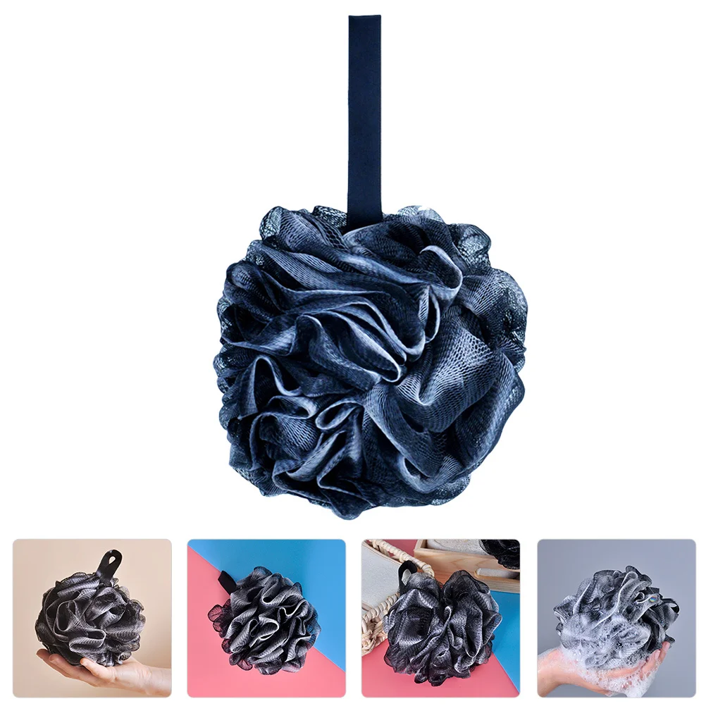 

4 Pcs Body Washing Mesh Pouf Bath Ball Balls Bathroom Shower Sponge Bathing PE Loofah