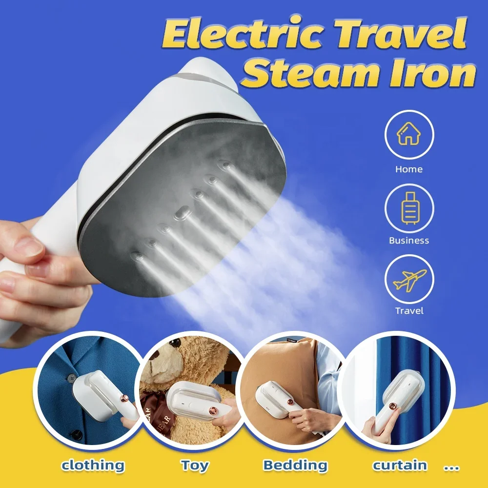 

-0.4kg 1000W For OEM Mini Travel Portable Electric Garment Clothes Steamer Steam Iron Handheld For Laundry