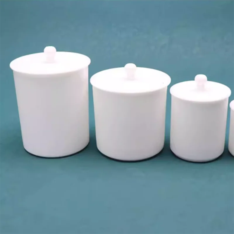 PTFE beaker F4 beaker Teflon cup barrel corrosion resistance and high temperature resistance 50ml 100ml 250ml 300ml 400ml 500ml