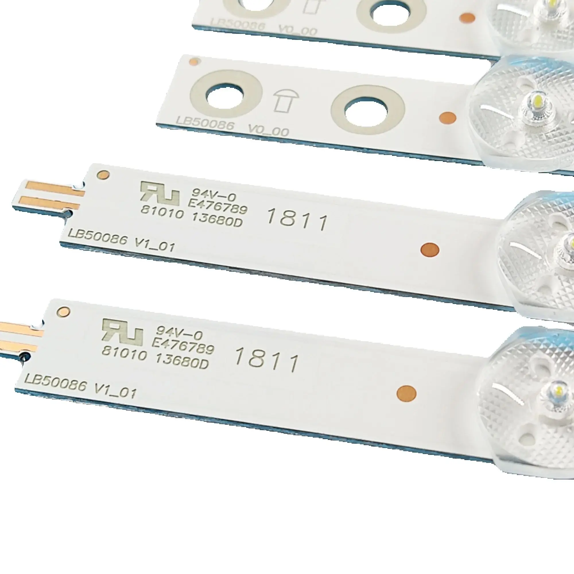 10pcs LED Backlight Strip for Samsung 50PUS6162/   50PUS6523/12 50PUS6503 LB50086 LB50082 LB50089 TV Replacement Par