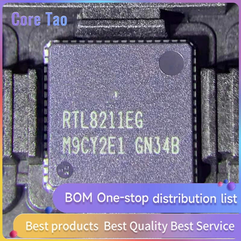 1pcs/lot RTL8211EG-VB-CG RTL8211  QFN-64 Ethernet chip IC in stock