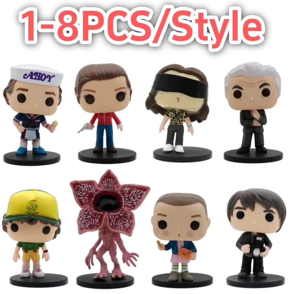 Anime Strangers Dingen Figuur Jane Ives/Will Byers/Mike Wheeler Action Figure Cosplay Vinyl ornament Figuren Speelgoed Nieuwjaar gift