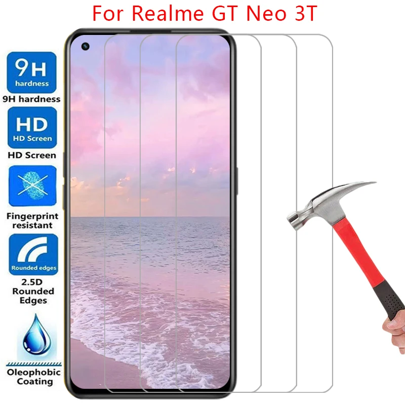 Protetor de Tela para Realme GT Neo 3T - Película de Vidro Temperado Protetora para Realme GT Neo 3T T3 Neo3T