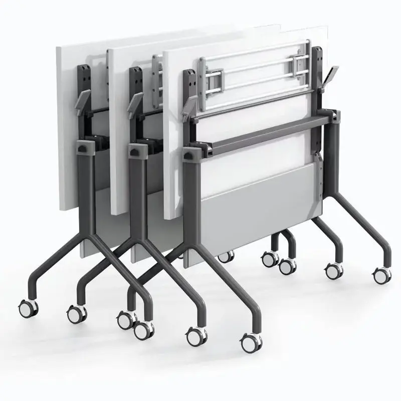 YFY  folding meeting training table rack mobile free splicing strip table single double desk